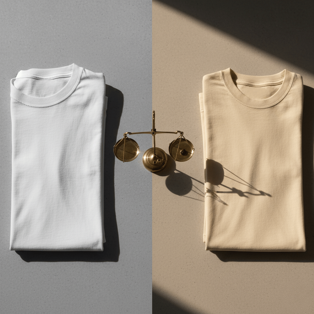Pourquoi votre marque cache le grammage de ses t-shirts