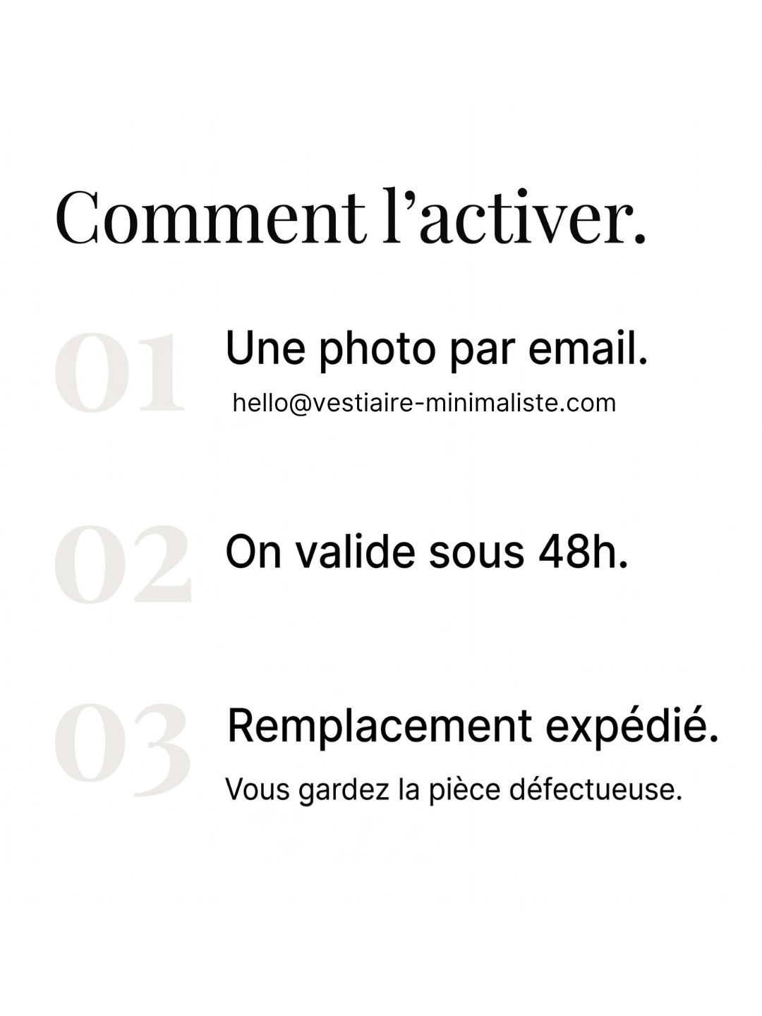 La Couverture Vestiaire — 24 mois. Sans justificatif.